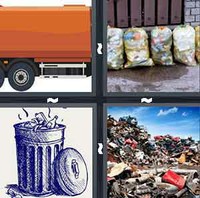 4 Pics 1 Word Levels Garbage