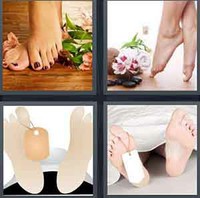 4 Pics 1 Word Levels Toe