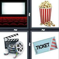 4 Pics 1 Word Levels Cinema