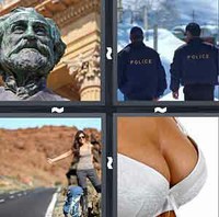 4 Pics 1 Word Levels Bust