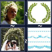 4 Pics 1 Word Garland