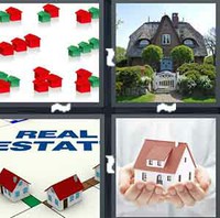 4 Pics 1 Word Levels Property