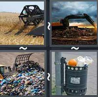 4 Pics 1 Word Levels Trash