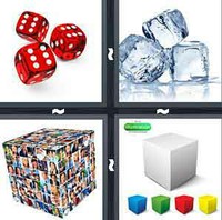 4 Pics 1 Word Levels Cube