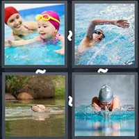 4 Pics 1 Word Levels Swimming