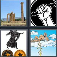 4 Pics 1 Word Levels Zeus