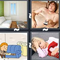 4 Pics 1 Word Sofa