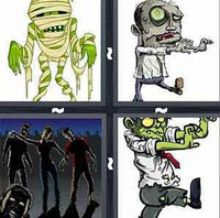 4 Pics 1 Word Levels Zombie