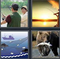 4 Pics 1 Word Levels Fishing