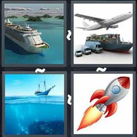 4 Pics 1 Word Ship