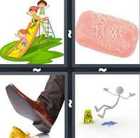 4 Pics 1 Word Levels Slippery