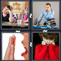 4 Pics 1 Word Levels Bored