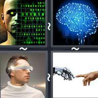 4 Pics 1 Word Cyborg