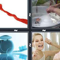4 Pics 1 Word Levels Floss