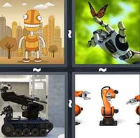 4 Pics 1 Word Levels Robot