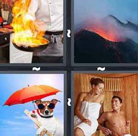 4 Pics 1 Word Levels Hot