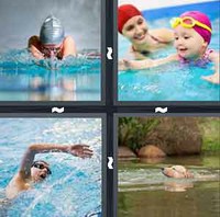 4 Pics 1 Word Levels Swimming