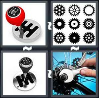 4 Pics 1 Word Gear