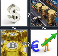 4 Pics 1 Word Levels Currency