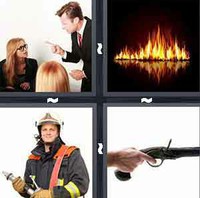 4 Pics 1 Word Levels Fire
