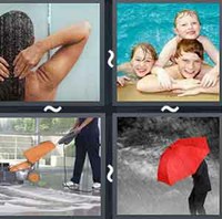 4 Pics 1 Word Levels Wet