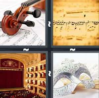 4 Pics 1 Word Opera