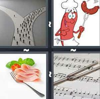 4 Pics 1 Word Levels Fork