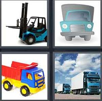4 Pics 1 Word Truck