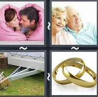 4 Pics 1 Word Levels Couple
