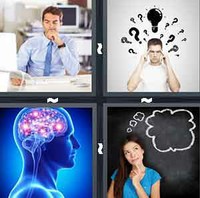 4 Pics 1 Word Levels Thought