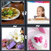 4 Pics 1 Word Levels Cake