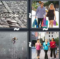 4 Pics 1 Word Levels Sidewalk
