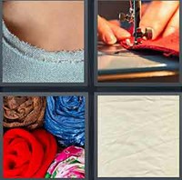 4 Pics 1 Word Fabric