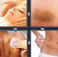 4 Pics 1 Word Levels Skin