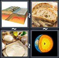 4 Pics 1 Word Levels Crust