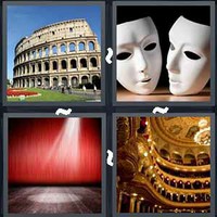4 Pics 1 Word Levels Theatre