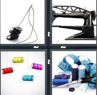 4 Pics 1 Word Sew