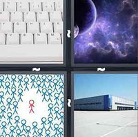 4 Pics 1 Word Levels Space
