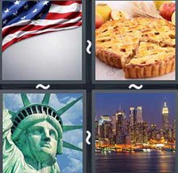 4 Pics 1 Word Levels America