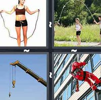 4 Pics 1 Word Rope