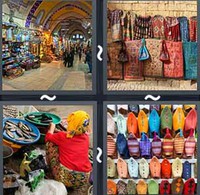 4 Pics 1 Word Levels Bazaar