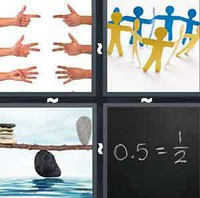 4 Pics 1 Word Levels Equal