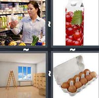 4 Pics 1 Word Levels Carton