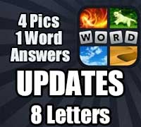 whats the word answers 4 pics 1 word 5 letters