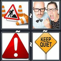 4 Pics 1 Word Levels Warning