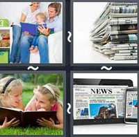 4 Pics 1 Word Levels Read