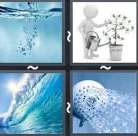 4 Pics 1 Word Levels Water