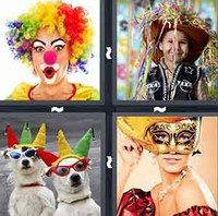 4 Pics 1 Word Costume