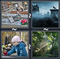 4 Pics 1 Word Cemetery