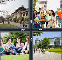 4 Pics 1 Word Levels Campus